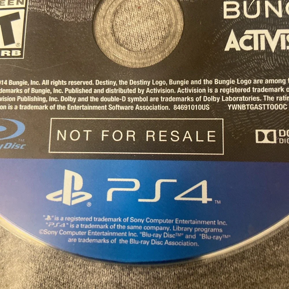 Destiny Sony PlayStation 4 PS4 *DISC ONLY* *5128